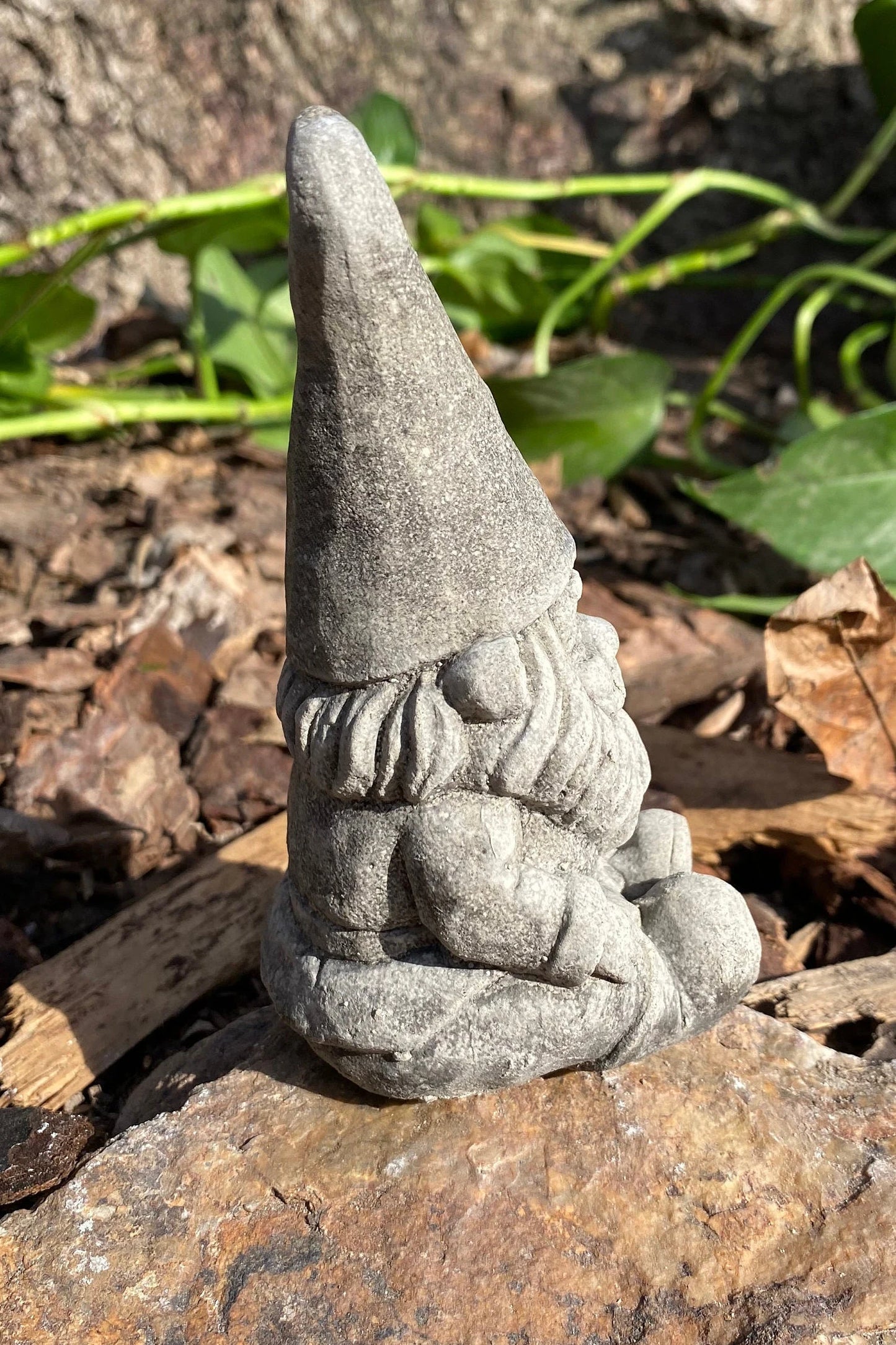 Handmade Cement Garden Gnome