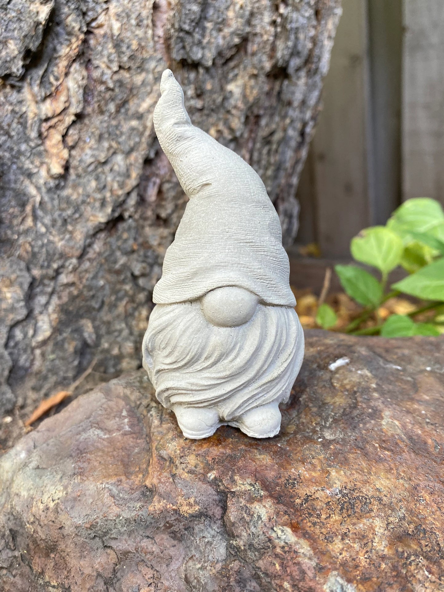 Handmade Garden Gnome Cement Statue