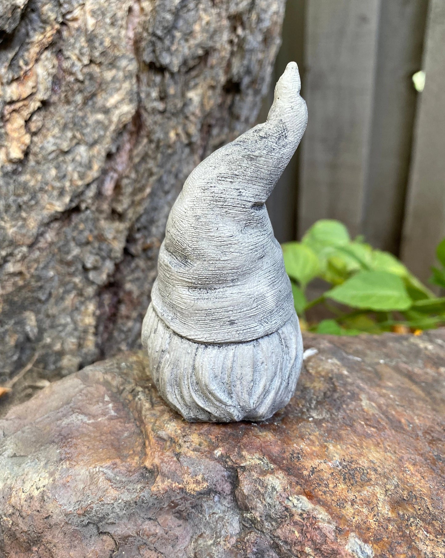 Handmade Garden Gnome Cement Statue
