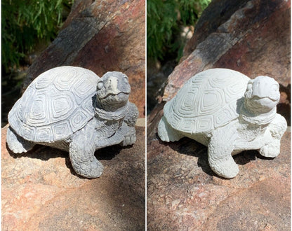 Handmade Turtle Cement Statue