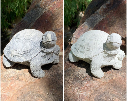 Handmade Turtle Cement Statue