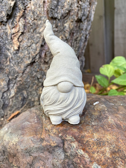 Handmade Garden Gnome Cement Statue