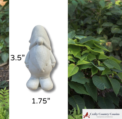 Handmade Cement Garden Gnome