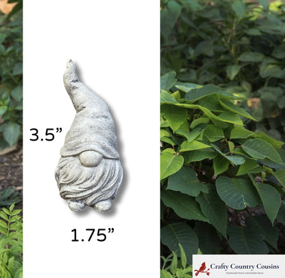 Handmade Garden Gnome Cement Statue