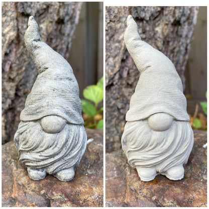 Handmade Garden Gnome Cement Statue